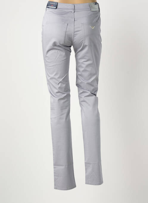 Pantalon slim gris ARMANI femme