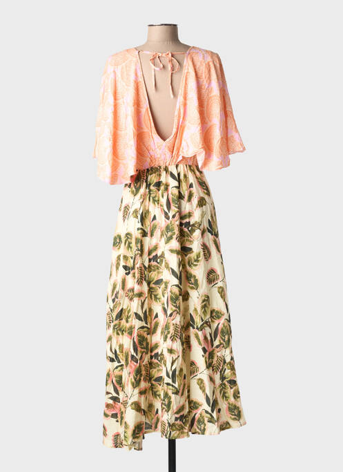 Robe longue rose SHAHE LELE femme