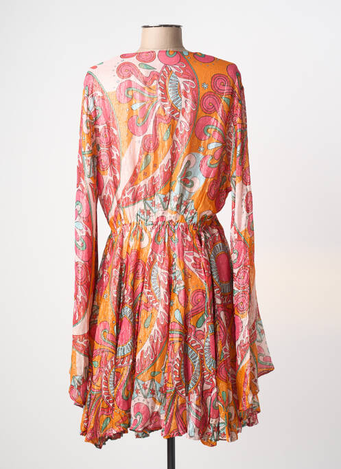 Robe mi-longue orange SUNDRESS femme