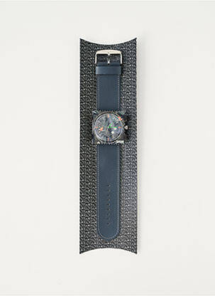 Montre fermeture boucle(s) bleu STAMPS femme
