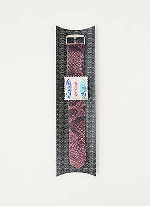 Montre fermeture boucle(s) rose STAMPS femme