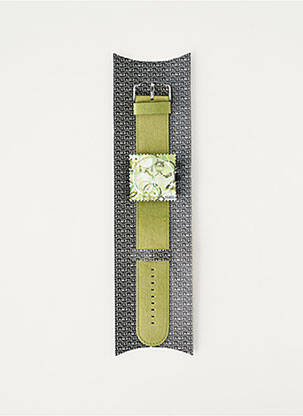 Montre vert STAMPS femme