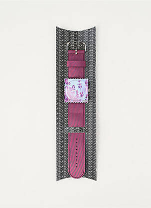 Montre violet STAMPS femme