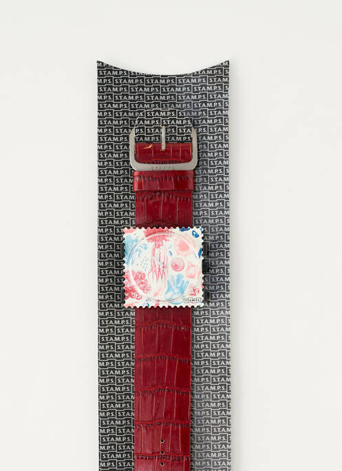 Montre rouge STAMPS femme