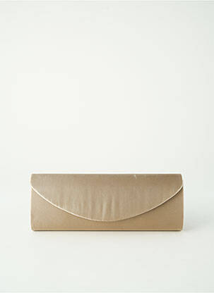 Sac multipoches forme rectangulaire beige OLGA BERG femme
