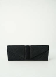 Sac multipoches forme rectangulaire noir MADDOX femme