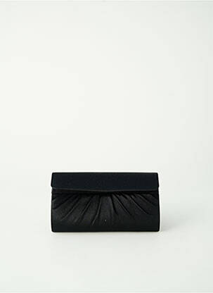 Sac fermeture rabat pressionné noir OLGA BERG femme