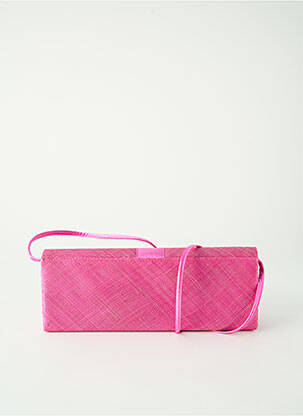 Sac bandoulière amovible forme rectangulaire rose MADDOX femme