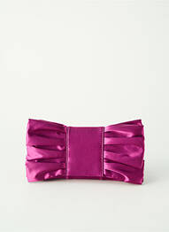 Sac bandoulière forme rectangulaire rose OLGA BERG femme