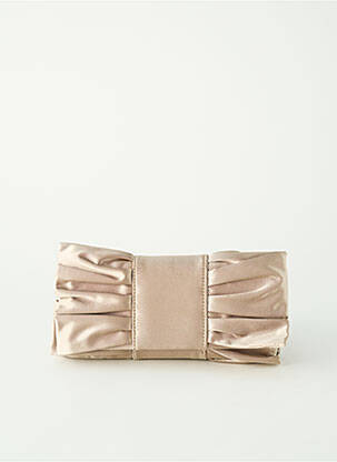 Sac bandoulière forme rectangulaire or OLGA BERG femme