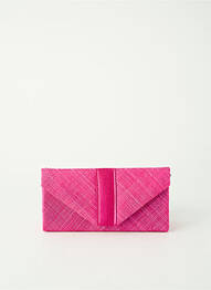 Sac bandoulière forme rectangulaire rose MADDOX femme