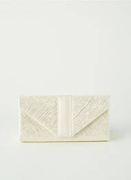 Sac bandoulière forme rectangulaire beige MADDOX femme