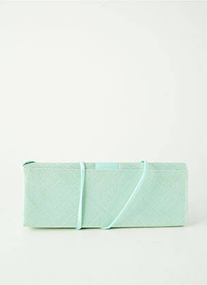 Sac bandoulière forme rectangulaire vert MADDOX femme