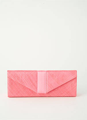 Sac fermeture rabat pressionné forme rectangulaire rose MADDOX femme