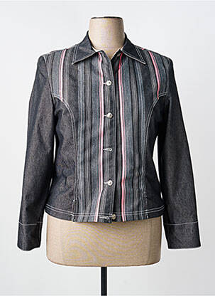 Veste casual coupe droite gris PAUL BRIAL femme