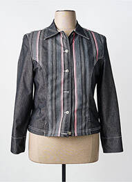 Veste casual coupe droite gris PAUL BRIAL femme