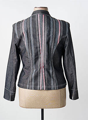 Veste casual coupe droite gris PAUL BRIAL femme