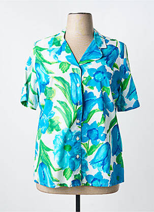 Chemisier bleu PIER BÉ femme