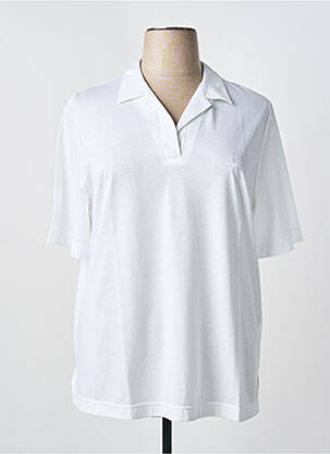 Polo blanc PIER BÉ femme