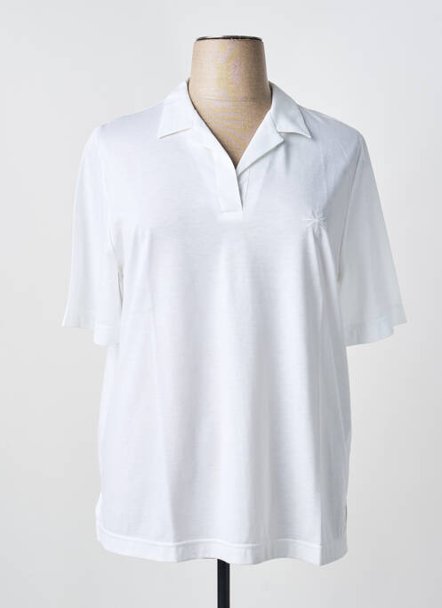 Polo blanc PIER BÉ femme