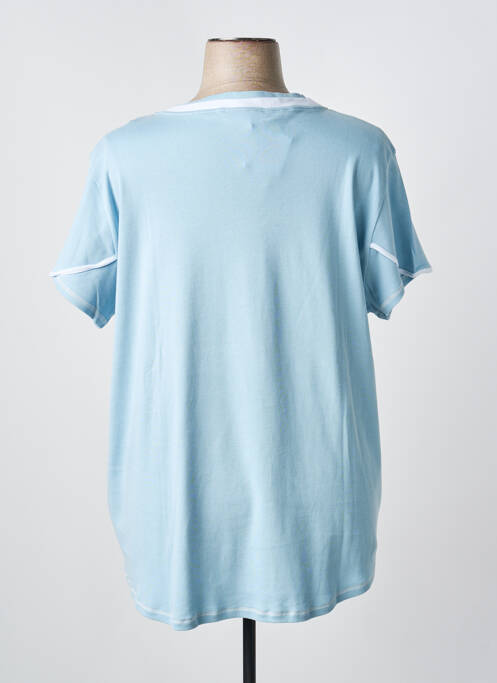 Top bleu CLAUDE DE SAIVRE femme