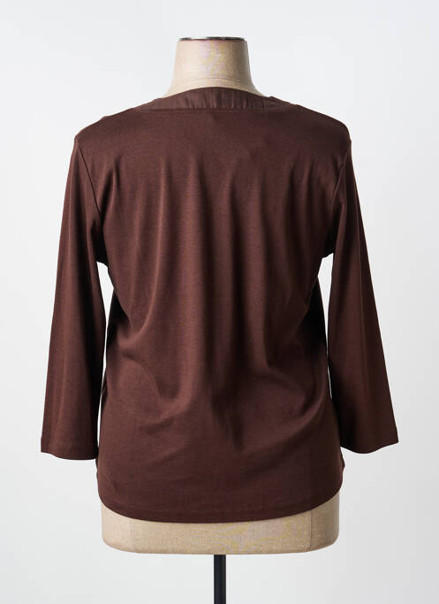 Top marron LEWINGER femme