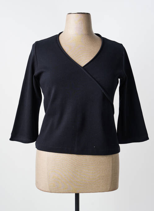 Top coupe cintrée manches longues noir ARMOR LUX femme