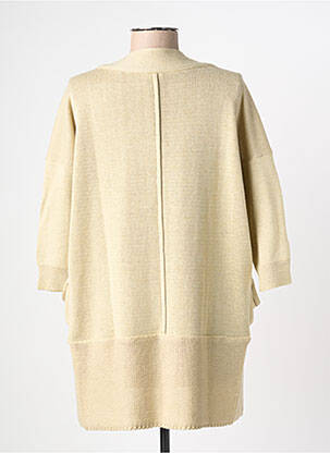 Gilet manches longues manches 3/4 beige YERSE femme