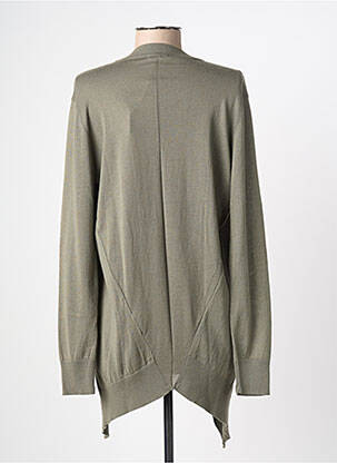 Gilet manches longues stretch vert YERSE femme