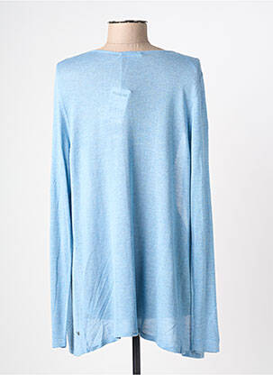 Gilet manches longues coupe cintrée bleu KATMAI femme