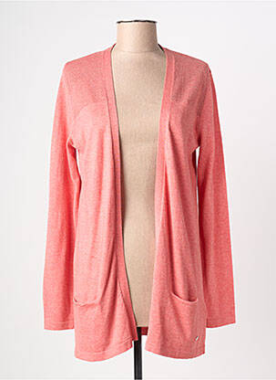 Gilet manches longues stretch rose KATMAI femme