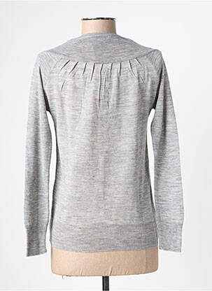 Gilet manches longues stretch gris YERSE femme