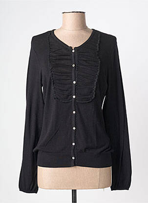 Gilet manches longues stretch noir YERSE femme