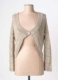 Boléro manches longues beige YERSE femme