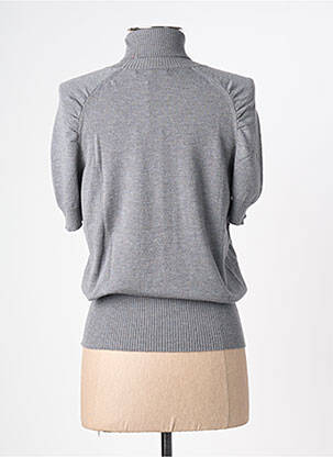Top stretch manches courtes gris ALDO MARTIN'S femme