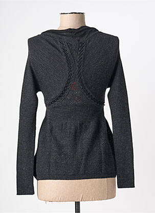 Pull tissage chiné manches longues gris ALDO MARTIN'S femme