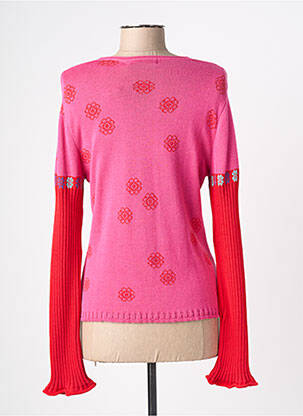 Pull coupe cintrée manches longues rose ALDO MARTIN'S femme