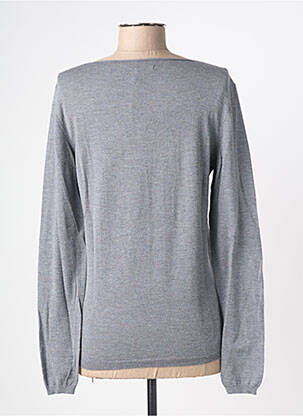 Pull tissage chiné manches longues gris ALDO MARTIN'S femme