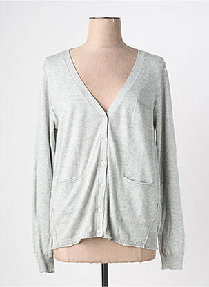 Gilet manches longues stretch gris YERSE femme