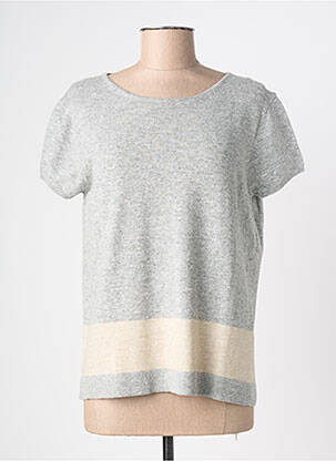 Pull gris NINATI femme