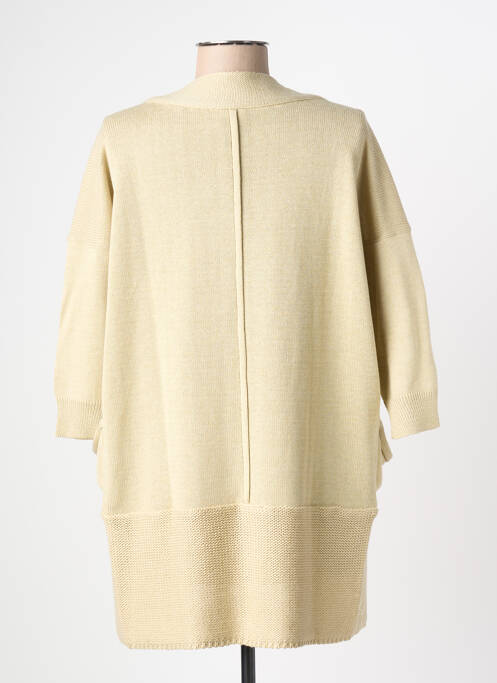 Gilet manches longues beige YERSE femme