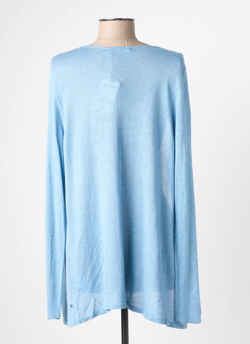 Gilet manches longues bleu KATMAI femme