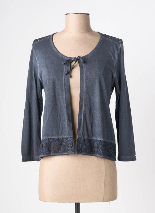 Gilet manches longues gris KATMAI femme