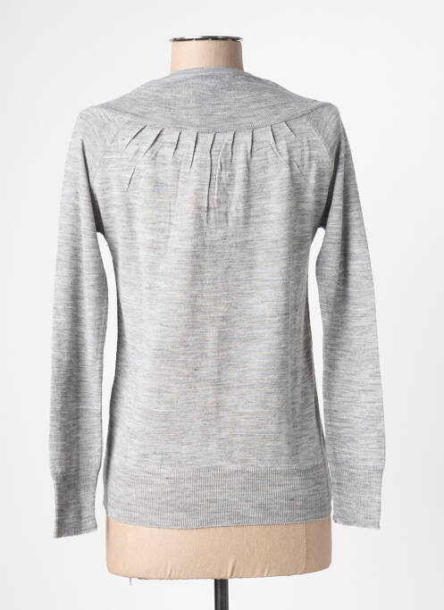 Gilet manches longues gris YERSE femme