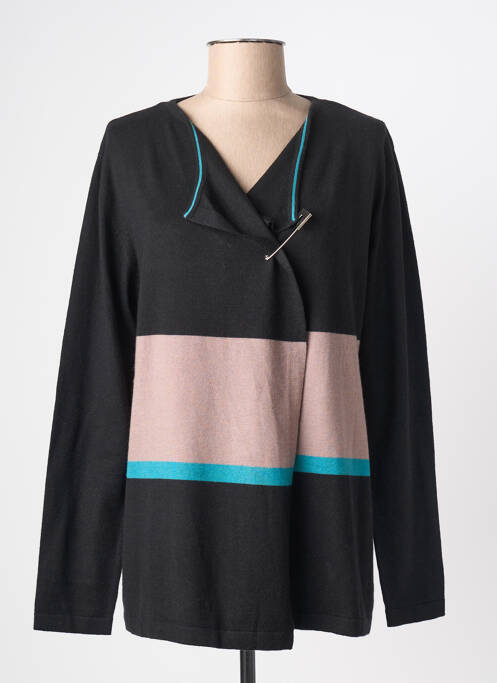 Gilet manches longues noir KATMAI femme