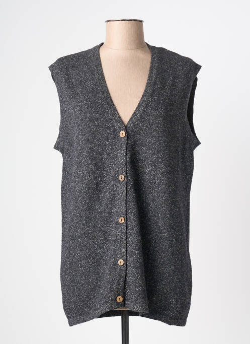 Gilet sans manche gris FINETTE femme