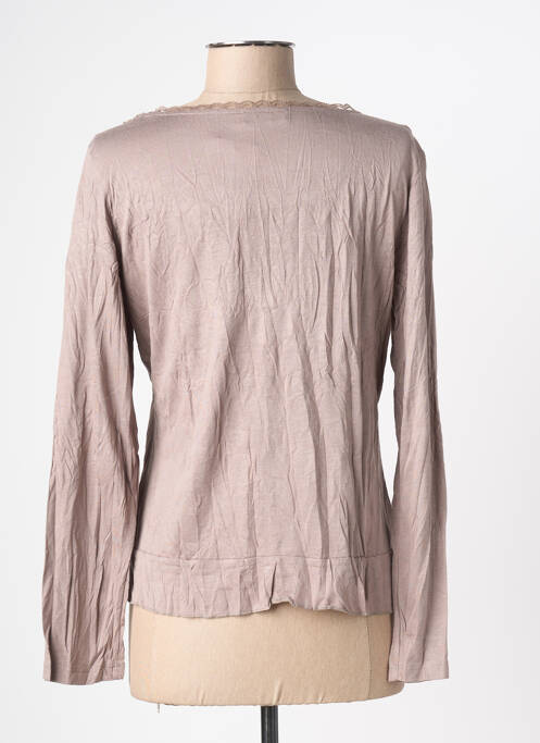 Top marron KATMAI femme