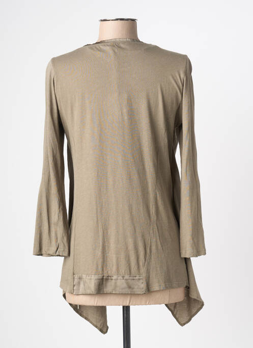 Tunique manches longues vert YERSE femme