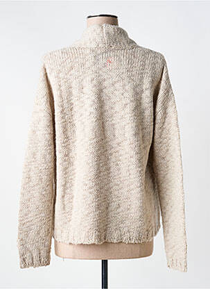 Gilet manches longues resserrée sur le bas gris YERSE femme