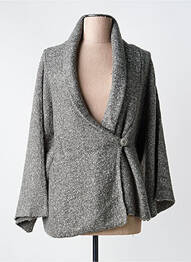 Gilet manches longues stretch vert LEWINGER femme